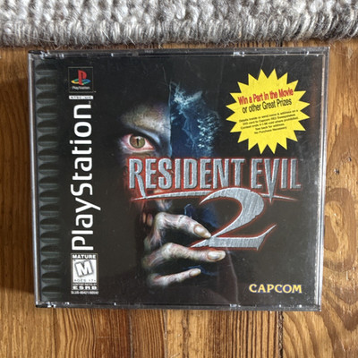 Capcom Resident Evil 2 PS1 1998 Survival Horror 2 Discs NTSC-U/C M Mature