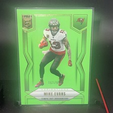 2025 Panini Donruss Elite Aspirations Lime Green Mike Evans Buccaneers #161/999