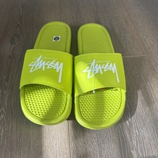  CW2787-300 Mens Nike STUSSY X BENASSI 'BRIGHT CACTUS'