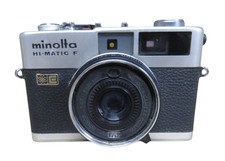 Minolta Hi-Matic F   Rokkor 38mm f/2.7 Fixed Lens   Tested - Excellent