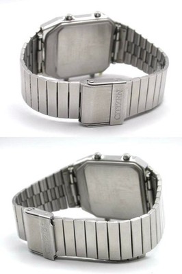 882 完動品 CITIZEN ANA-DEGI 8989-S116864 Citizen ANA-DIGI TEMP Retro Watch Model 8989-S116864 for sale