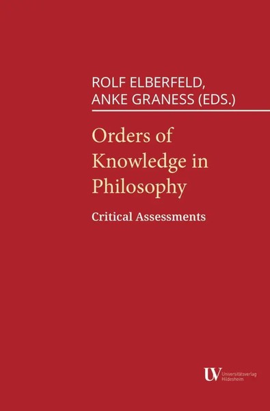 Anke Graneß (U. A.) | Orders Of Knowledge In Philosophy | Taschenbuch | Englisch-image
