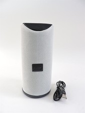 NEW Tech1 Rage Portable Bluetooth Speaker  360  Sound  IPX4 Splashproof White