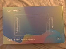 XP-PEN Artist 12 Display Tablet Gen 2 Green - Includes Portable Stand 