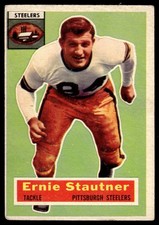 1956 Topps Ernie Stautner Pittsburgh Steelers #87