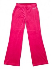 Juicy Couture Hot Pink Velour Flare Pants