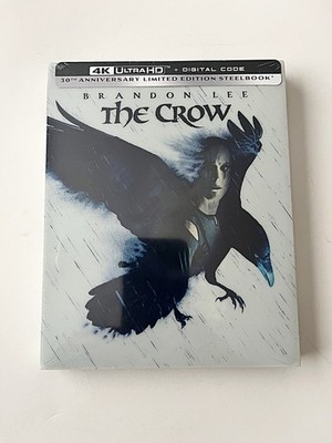 The Crow [1994] 4K-UHD Steelbook 30th Anniversary Limited Edition! New & Sealed!