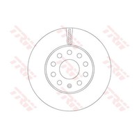 Trw 2X Bremsscheiben Vorne Ø276 BelüFtet FüR Skoda Octavia Iii Combi 5E5 5E3