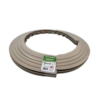 Trim-A-Slab Concrete Expansion Joint Replacement Gray No-Weed DIY 1'' x 25' L