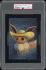 2023 POKEMON X VAN GOGH POSTCARD POKEMON CENTER EXCLUSIVE EEVEE PSA 10