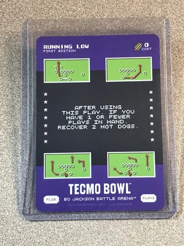 PL15 RUNNING LOW 2026 Bo Jackson Battle Arena Tecmo Bowl 0 HD SSP Play