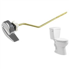 Easy Installation Toilet Tank Flush Lever Adjustable Positioning Stylish Design