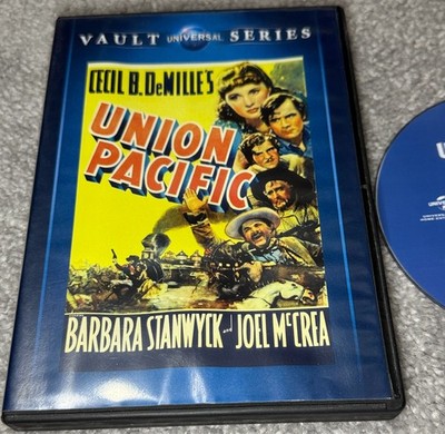 Union Pacific (DVD, 1939) Universal Vault Series Cecil B Demille Stanwyck McCrea