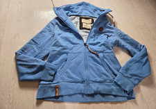 Pullover mit Reißverschluss Sweatjacke Naketano Herren Größe XXL blau