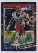 2023 Panini Donruss Optic Rated Rookie Purple Shock Prizm Chamarri Conner 16wc
