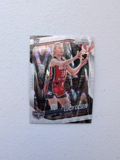 2025 Panini Prizm WNBA - Lucy Olsen #104 White Seismic Prizm (RC)
