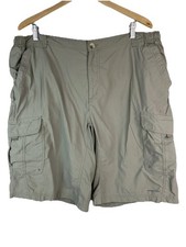 Columbia Titanium Omni-Dry Men's XL Gray Nylon Outdoor Cargo Shorts