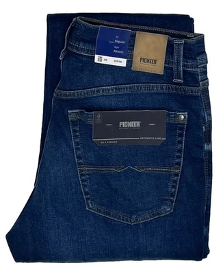Pioneer Rando W 35 L 30 Stretch Jeans Hose Blue used 16801.6554.6824 2.Wahl - Bild 1 von 4