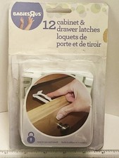 Babies R Us  Cabinet and Drawer Latches  New  Package of 12