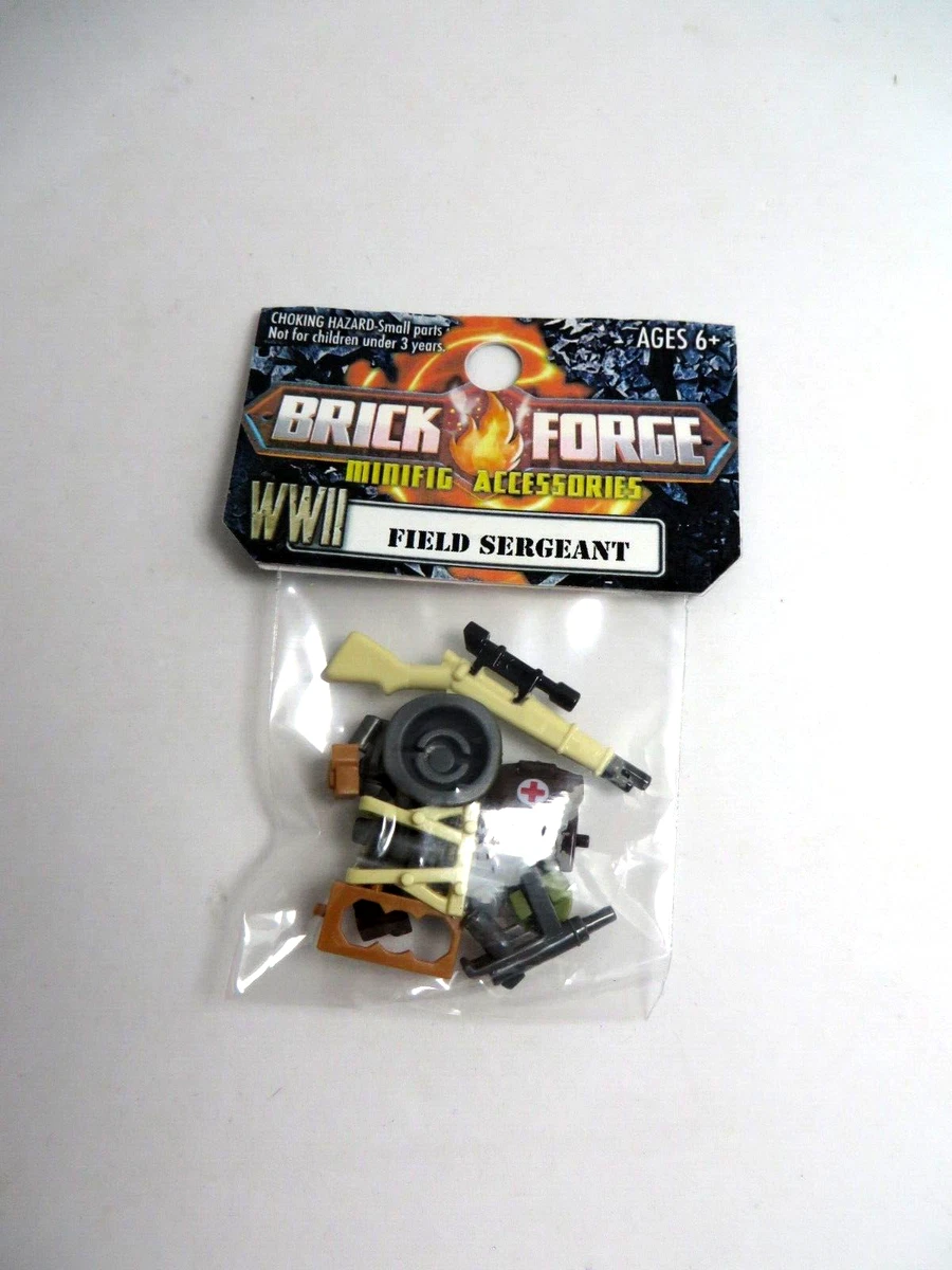 Brickforge Custom Sergeant WWII Accessory Pack for Minifigures eBay