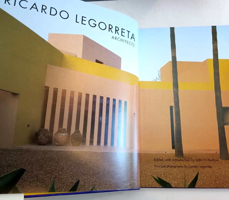 Ricardo Legorreta Architects edited by John V. Mutlow, 1997 First Edition HC/DJ - Image 4 of 4
