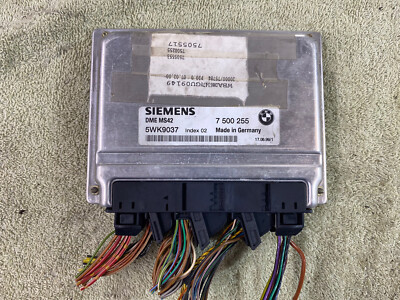 00 bmw 528i Engine Module Control ECM 7505553 eBay
