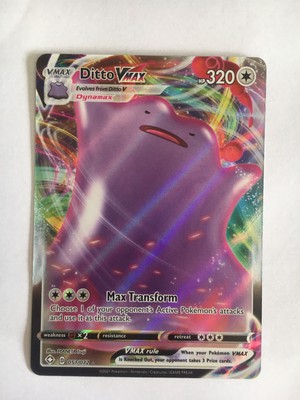 Ditto VMAX 051/072 - Pokemon Shining Fates - 1c Auctions!! (Read