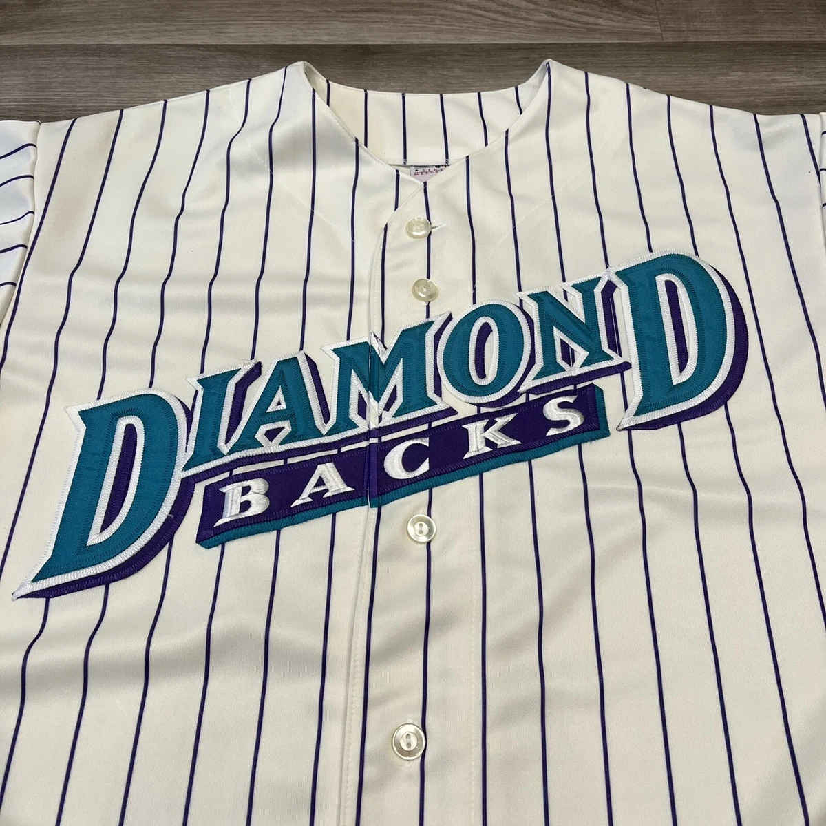 ARIZONA DIAMONDBACKS VINTAGE 90s MAJESTIC MLB BASEBALL JERSEY