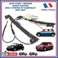 Leve Vitre + Motor Vorne Links Fahrer LHD FüR Mini ONE R50 R53 R52