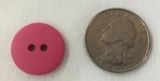 DILL BUTTONS - PINK - 2 HOLE - 3/4"W-- 13 BUTTONS IN A SET