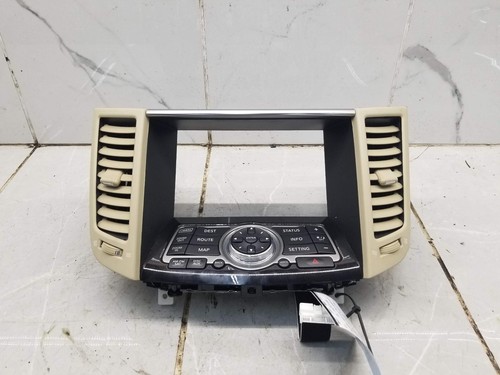2012 INFINITI FX35 SCREEN BEZEL W/ NAVIGATION CONTROLS #009061