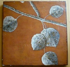 MAX RODRIGUEZ, CUBAN CUBAN CALIFORNIA ABSTRACTION MODERN LEAF CONTEMPORARY OIL 