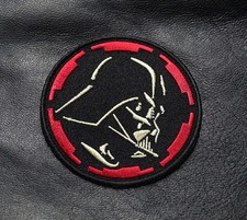 DARTH VADER EMBROIDERED 3 INCH IRON ON PATCH