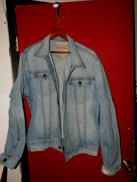 red true religion denim jacket