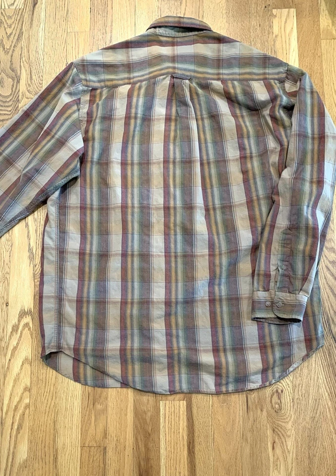 Consensus Sportswear Button Up Shirt Mens XLT Plaid Long Sleeve Big & Tall - Image 2 of 4