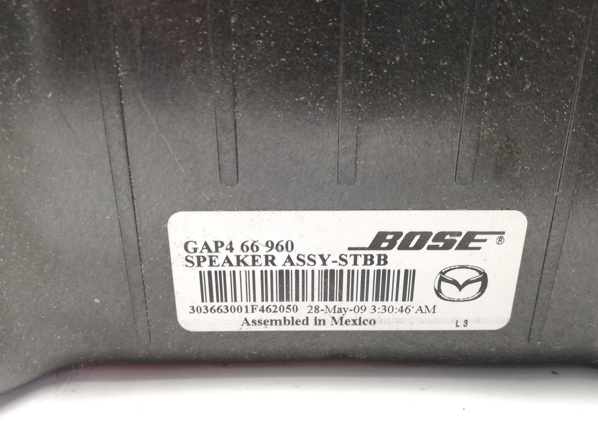 MAZDA 6 Estate GH Subwoofer GAP466960 2.20 Diesel 2010 13338226 | eBay