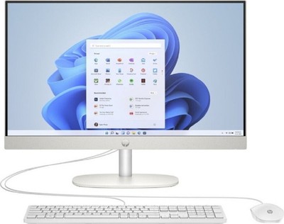 HP All-in-One 24-cr0400ng Starry White, Ryzen 5 7520U, 8GB RAM, 512GB SSD #EG889