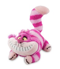 DISNEY STORE 20" PLUSH CHESHIRE CAT ALICE IN WONDERLAND MEDIUM STUFFED DOLL NWT