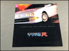 1997 Acura Integra Type-r Original Big Car Sales Brochure Catalog - Rare Race 1997 Acura Integra Type-r Original Big Car Sales Brochure Catalog - Rare Race
