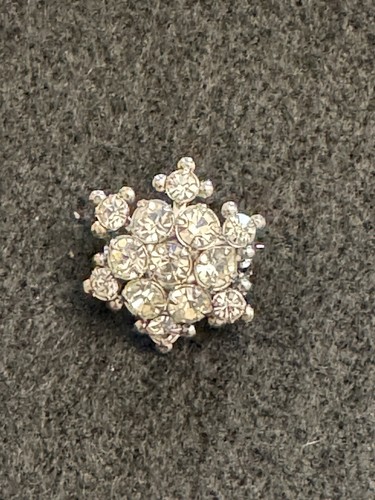 Brooch Small Rhinestone vintage 0.25 Inches - 第 4/6 張圖片