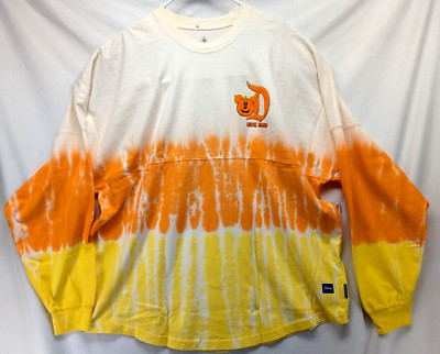 Disney Parks Disneyland 2024 Halloween Spirit Jersey Candy Corn Size XXL New