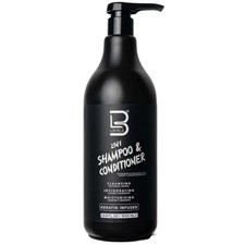 BARBER SALON BEAUTY L3VEL3 LEVEL 3 HAIR 2-IN-1 SHAMPOO CONDITIONER  33.8 OZ 0.89 per fl oz
