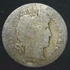 1905-P 10C Barber Dime 90% Silver 21rt0619