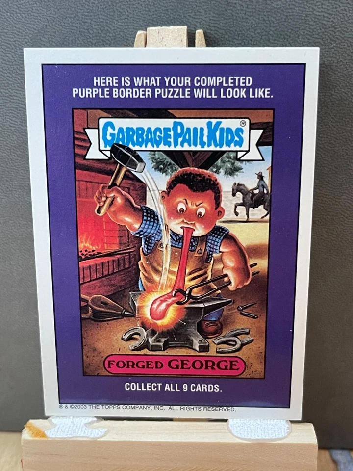 GARBAGE PAIL KIDS 18B PAT RAT STICKER CARD 2003 ANS 1 GPK - Image 2 of 2