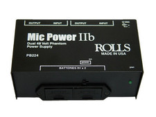 Rolls PB224 2-Channel Portable Battery Operat...