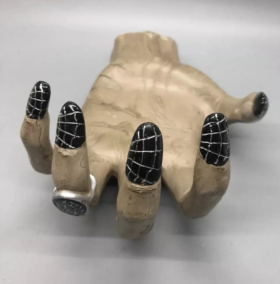 Yankee Candle Tarro Grande Mano Bruja Araña Anillo 2015 Decoración Halloween Nuevo con Etiquetas Foto 2 de 4