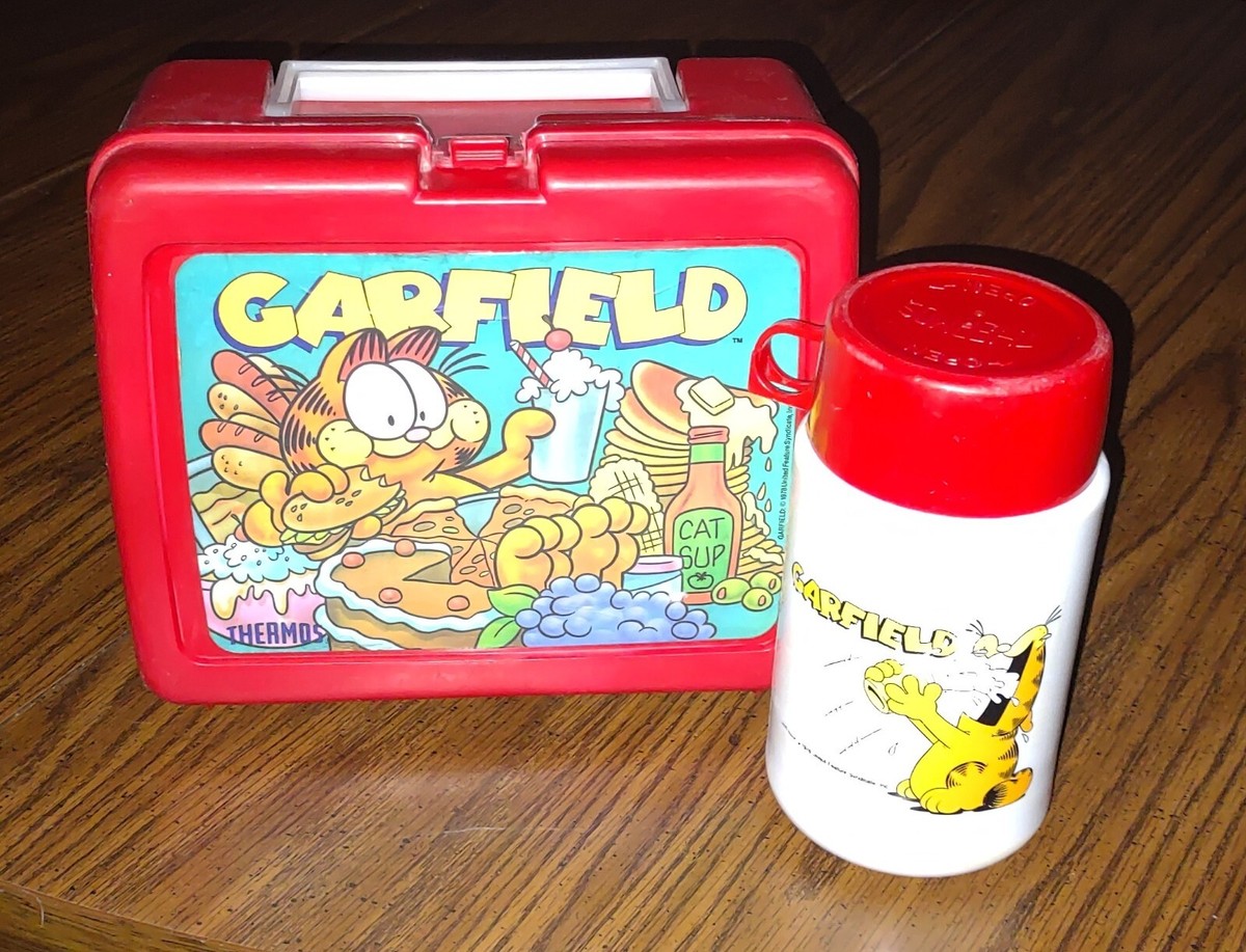 その他 vintage Garfield Thermometer Vintage Garfield Plush Stuffed animal DAKIN Ill Sick Thermometer