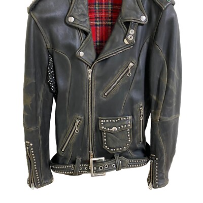 UNDERCOVER 2004AW but beautiful Leather Rider Jaket Women's