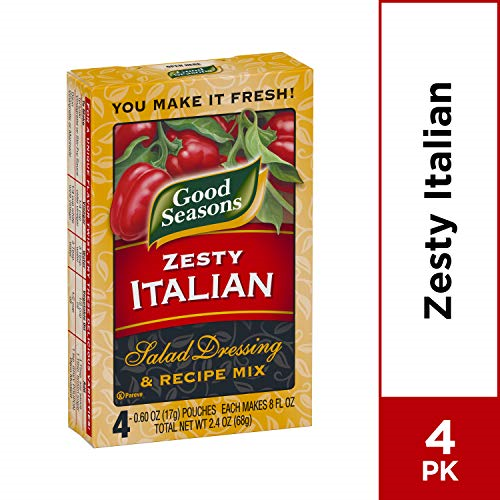 Good Seasons Zesty Italian Salad Dressing & Recipe Mix 0.6 oz Envelopes