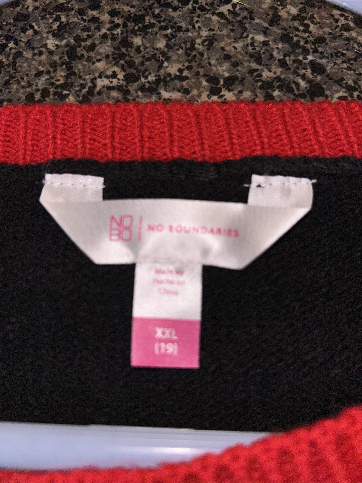 Women’s No Boundaries Ugly Christmas Sweater-XXL